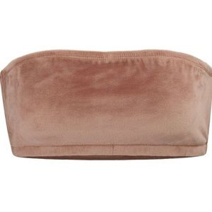 SKIMS SOLDOUT Velour Bandeau Bra size XL NWT
